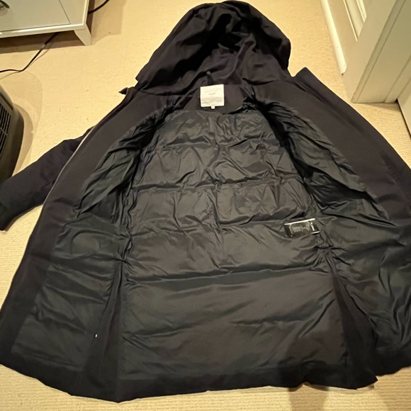 Minimum brand puffer coat. Black - Picture 5 of 8